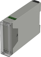 Bopla CN 22 AK SET DIN rail behuizing 22.5 X 75 x 109.5 ABS Grijs wit (RAL 7035) 1 stuk(s)