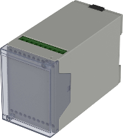 Bopla CN 55 AK SET DIN rail behuizing 55 x 75 x 109.5 ABS Grijs wit (RAL 7035) 1 stuk(s)