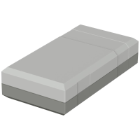 Bopla ELEGANT EG 1230 32123002 Elektronicabehuizing 125 x 67 x 30 Polystereen (EPS) Grijs wit (RAL 7035) 1 stuk(s)
