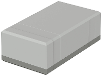 Bopla ELEGANT EG 2070 32207002 Elektronicabehuizing 200 x 112 x 70 Polystereen (EPS) Grijs wit (RAL 7035) 1 stuk(s)