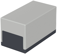Bopla Element E 445 05445000 Elektronicabehuizing 150 x 80 x 80 Polystereen Grijs wit (RAL 7035), Grafietgrijs (RAL 7024) 1 stuk(s)