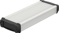 Bopla ELPH 620 0150 ECOLINE_SET 83626150.HMT1 Profielbehuizing 57.5 X 150 x 22 Aluminium, ABS Natuur, Zwart (RAL 9005) 1 stuk(s)