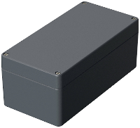 Bopla EUROMAS A 114 01114000 Industriële behuizing 200 x 100 x 80 Aluminium Zilver grijs (RAL 7001) 1 stuk(s)
