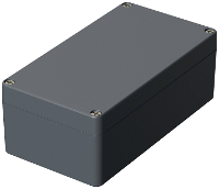 Bopla EUROMAS A 122 01122000 Industriële behuizing 220 x 120 x 81 Aluminium Zilver grijs (RAL 7001) 1 stuk(s)