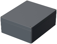 Bopla EUROMAS A 155 01155000 Industriële behuizing 280 x 230 x 111 Aluminium Zilver grijs (RAL 7001) 1 stuk(s)