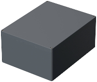 Bopla EUROMAS A 185 01185000 Industriële behuizing 400 x 310 x 181 Aluminium Zilver grijs (RAL 7001) 1 stuk(s)
