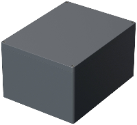 Bopla EUROMAS A 190 01190000 Industriële behuizing 400 x 310 x 227 Aluminium Zilver grijs (RAL 7001) 1 stuk(s)