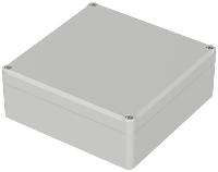 Bopla EUROMAS ET 218 LP 63218300 Industriële behuizing 150 x 150 x 57 ABS Grijs wit (RAL 7035) 1 stuk(s)