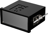 Bopla NGS 9408 UNINORM EINSCHUBGEH. Behuizing voor paneelmontage 96 x 48 x 85 Zwart (RAL 9005) 1 stuk(s)