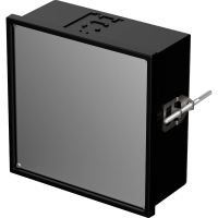 Bopla NGS 9806 UNINORM EINSCHUBG. Behuizing voor paneelmontage 144 x 144 x 64 Zwart (RAL 9005) 1 stuk(s)