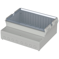 Bopla REGLOCARD RCP 4000 Wandbehuizing 363.4 X 318.6 X 150 ABS, Polycarbonaat Lichtgrijs 1 stuk(s)
