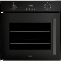 Boretti BPMDN60ZWL Multifunctionele Oven   60 cm   Deur Linksdraaiend   Zwart