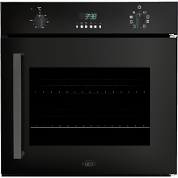 Boretti BPMDN60ZWR Multifunctionele Oven   60 cm   Deur Rechtsdraaiend   Zwart