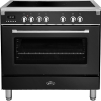 Boretti CFBI9015ZW2 Inductiefornuis Toscana   90 cm   Zwart