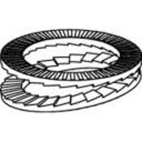 Borgringen 16 mm 25.4 Mm RVS A4 100 stuk(s) Alstertaler Schrauben & Präzisionsteile 1069926