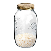 Bormioli Rocco Weckpot/inmaakpot   1,5 Liter   glas   met draaideksel   21 x 10 cm
