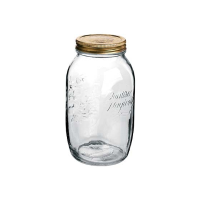 Weckpotten met draaideksel 1500 ml