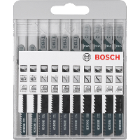 Bosch 10 delige decoupeerzaagbladenset Basic for Wood