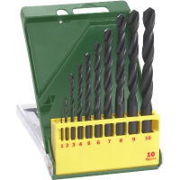 Bosch 10 delige HSS R metaalborenset boorset