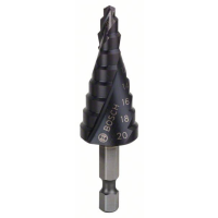 Bosch Accessories 2608588070 2608588070 HSS Getrapte boor Gezamenlijke lengte 70.5 Mm TiAIN 1/4 (6.3 Mm) 1 stuk(s)