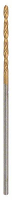 Bosch Accessories 2608596661 HSS Metaal spiraalboor 1 mm Gezamenlijke lengte 34 mm TiN DIN 338 Cilinderschacht 1 stuk(s)