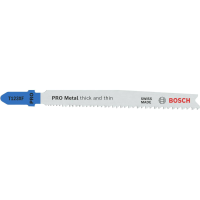 Bosch Accessories 2608655100 PRO Metal thick and thin T123XF Decoupeerzaagblad, 100 mm, 2 delig 2 stuk(s)
