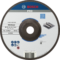 Bosch Accessories Bosch Power Tools 2608603183 Afbraamschijf gebogen 180 mm 1 stuk(s) Staal
