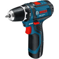 Bosch Accu schroefboormachine GSR 12V 15 Professional schroeftol Koffer, oplader en 2 accu's inbegrepen