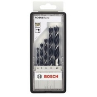 Houtboorset Robust Line, 5 delig