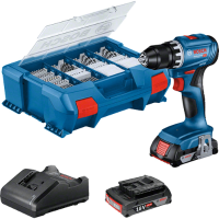 Bosch BOSCH GSR 18V 45 2x 2,0Ah Zubehör L CASE