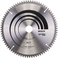 Bosch Cirkelzaagblad Optiline Wood 254mm