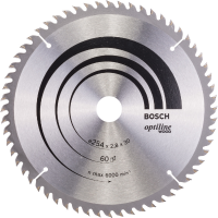 Bosch Cirkelzaagblad Optiline Wood 254x30