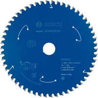 Bosch Expert for Aluminium cirkelzaagblad voor accuzagen 160x1,8/1,3x20 T54