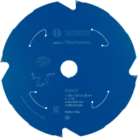 Bosch Expert for Fibre Cement cirkelzaagblad voor accuzagen 165mm
