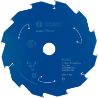 Bosch Expert for Wood cirkelzaagblad voor accuzagen 160x1,5/1x20 T12