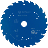Bosch Expert for Wood cirkelzaagblad voor accuzagen 165mm T24