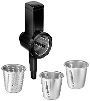 Bosch Haushalt MUZ9RV1 Kaasrasp Zwart, RVS