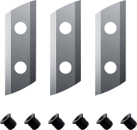 Bosch Home and Garden F016800671 Mes voor hakselaar