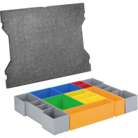 Bosch Professional 1600A016N9 L BOXX Vakverdeling 12 delig (l x b x h) 409 x 319 x 63 mm