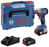 Bosch Professional GDX 18V 285 06019N2102 Accu draaislagmoeraanzetter 285 Nm 18 V Aantal meegeleverde accus: 2 4.0 Ah