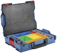 Bosch Professional L BOXX 102 & Inset Boxen 12tlg. 1600A016NB Transportkoffer ABS Blauw (l x b x h) 357 x 442 x 117 mm