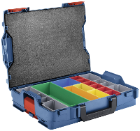 Bosch Professional L BOXX 102 & Inset Boxen 13tlg. 1600A016NA Transportkoffer ABS Blauw (l x b x h) 357 x 442 x 117 mm