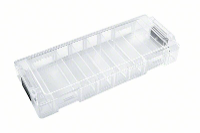 Bosch Professional L Boxx Micro 1600A025A2 Gereedschapsbox Polypropyleen Transparant (l x b x h) 106 x 259 x 42 mm