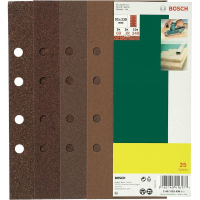Bosch Schuurpapier Set Vlak schuurpapier 25 delig