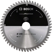 Bosch Standard for Aluminium cirkelzaagblad voor accuzagen 190mm T56