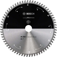 Bosch Standard for Aluminium cirkelzaagblad voor accuzagen 250 x 2,4 / 1,8 x 30 T68