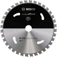 Bosch Standard for Steel cirkelzaagblad voor accuzagen 173x1,6/1,2x20 T36