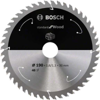Bosch Standard for Wood cirkelzaagblad voor accuzagen 190 x 1,6 / 1,1 x 30 T48