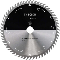 Bosch Standard for Wood cirkelzaagblad voor accuzagen 254 x 2,2 / 1,6 x 30 T60