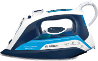 Bosch Haushalt TDA5029210 Stoomstrijkijzer Nachtblauw, IJsblauw 2900 W